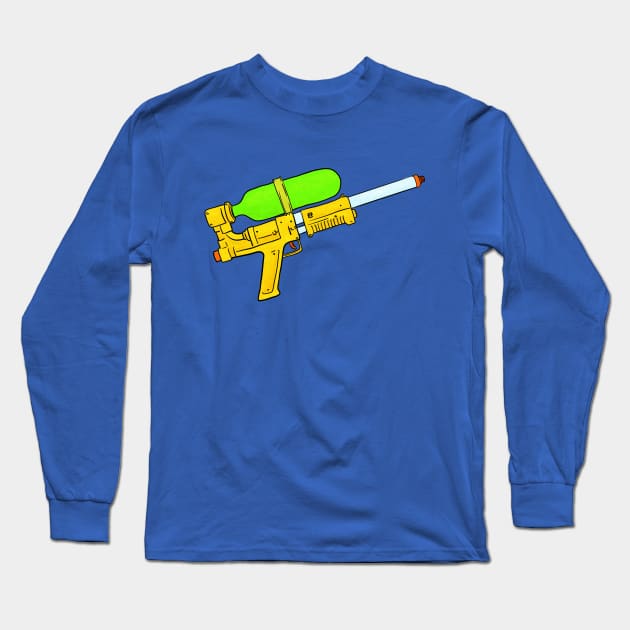 Supersoaker Long Sleeve T-Shirt by NeaandTheBeard